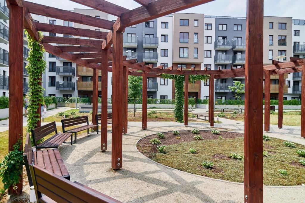 Green Terrace Centrum Apartment Wrocław Exterior foto